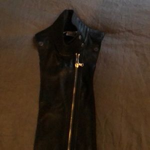 Veronica beard leather dicky